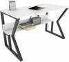 Kirjutuslaud Kalune Design Wake, 875ZNA4579, valge/must