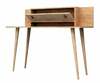 Kirjutuslaud Kalune Design Soojin, valge/tamm