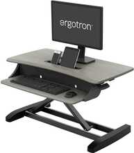 Kokkupandav laud Ergotron WorkFit-Z Mini, must/hall
