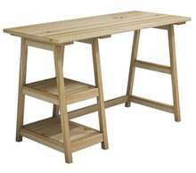 Kirjutuslaud Kalune Design Perla, helepruun