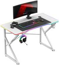 Mängurilaud Huzaro Hero 1.7 RGB, valge