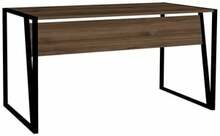 Kirjutuslaud Kalune Design Kemer, 835PUQ5047, pruun/must