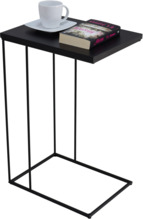 Külglaud ADRK Furniture Dru, 62 x 30 x 40 cm, hele must