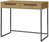 Kirjutuslaud ADRK Furniture Aria, pruun/must