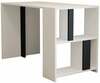Kirjutuslaud Kalune Design Lima, 845HCT3834, antratsiit/valge