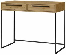 Kirjutuslaud ADRK Furniture Aria, pruun/must