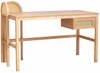 Kirjutuslaud Kalune Design Nala 130, naturaalne puit