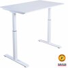 Reguleeritava kõrgusega laud Sun-Flex EasyDesk Elite, 120 x 60 cm, valge