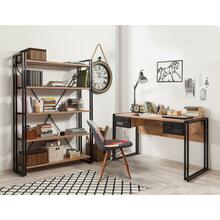 Kirjutuslaud Kalune Design Cosmo TKM.8, pruun/must