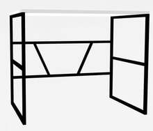 Kirjutuslaud Kalune Design Monea, 495SSE1502, valge/must