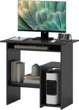 Arvutilaud HOMCOM, 80 x 45 x 75 cm, must