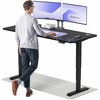 Reguleeritava kõrgusega laud Desktronic HomePro, 180 x 80 cm, must