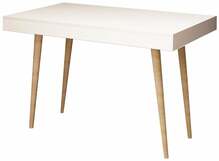Kirjutuslaud Kalune Design Veronika, 74 x 100 cm, valge/beež