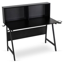 Mängurilaud Mebel Elite Roll, 138,5 cm, must