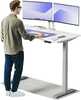Elektriliselt reguleeritava kõrgusega kirjutuslaud Desktronic HomeOne, 140 x 70 cm, valge/hall