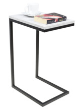 Külglaud ADRK Furniture Spark, 62 x 30 x 40 cm, hall/must