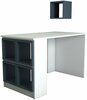 Kirjutuslaud Kalune Design Box 845, valge/sinine