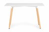 Kirjutuslaud ModernHome, 120 x 60 x 74 cm, valge/pruun
