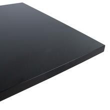 Lauaplaat Home4you Ergo, 140 x 80 cm, must