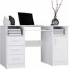 Kirjutuslaud Top E Shop Delta, M-MP-B-DELTA-120-BIA, 120 cm, valge