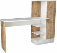 Kirjutuslaud Kalune Design CT2 - AW, pruun/valge