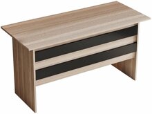 Kirjutuslaud Kalune Design Vario A, tamm/must