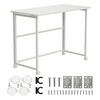 Kirjutuslaud Maclean MC-1250W, 100 x 50 cm, valge, mobiilne