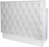 Vastuvõtulaud Gabbiano, Pearl White, valge