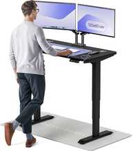 Reguleeritava kõrgusega laud Desktronic HomePro, 120 x 60 cm, must