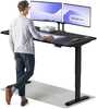 Reguleeritava kõrgusega kirjutuslaud Desktronic HomePro, 160 x 80 cm, must