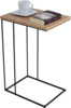 Külglaud ADRK Furniture Dru, 62 x 30 x 40 cm, pruun/must