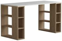 Kirjutuslaud Kalune Design Colmar, tamm/valge