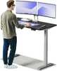 Elektriline reguleeritava kõrgusega laud Desktronic HomeOne, 140 x 70 cm, must/hall