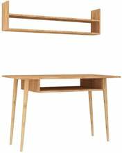 Kirjutuslaud Kalune Design Muty, pruun/tamm
