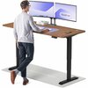 Reguleeritava kõrgusega kirjutuslaud Desktronic HomePro, 180 x 80 cm, must/pähkel