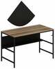 Kirjutuslaud Kalune Design Greta 4481, pruun/must