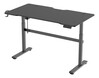 Mängurilaud Deltaco DT410, 730-1180 mm, must