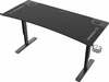 Mängurilaud reguleeritava kõrgusega Ultradesk Cruiser, 660-812 mm, must