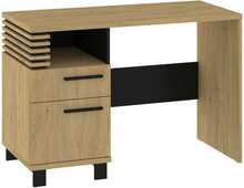 Kirjutuslaud Meblocross Lamir, LAM-01, pruun/must