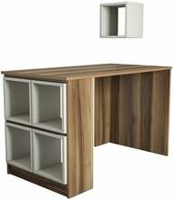 Kirjutuslaud Kalune Design Box 845, pruun/kreem