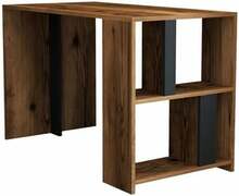 Kirjutuslaud Kalune Design Lima, 845HCT3839, antratsiit/pähkel