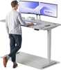 Reguleeritava kõrgusega laud Desktronic HomePro, 160 x 80 cm, hall
