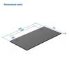 Lauaplaat Up Up L, 1500 x 750 x 25 mm, must