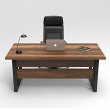 Kirjutuslaud Kalune Design MN01, pruun