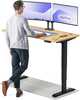 Reguleeritava kõrgusega kirjutuslaud Desktronic HomePro, 140 x 70 cm, must/tamm