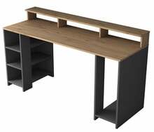 Kirjutuslaud Kalune Design HA110, 2629, antratsiit/pähkel