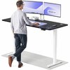 Reguleeritava kõrgusega kirjutuslaud Desktronic HomePro, 180 x 80 cm, valge/must