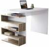 Kirjutuslaud Kalune Design Snake, 745DCD3804, pruun/valge