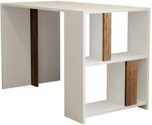 Õppelaud Kalune Design Lima, 845HCT3836, valge/pähkel