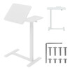Mobiilne laud Maclean MC-120 W, 76-109 cm, valge, maks. 30 kg